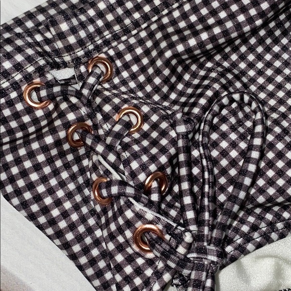 🖤LA HEARTS CHECKERED  BIKIN SET NWT - Picture 5 of 5